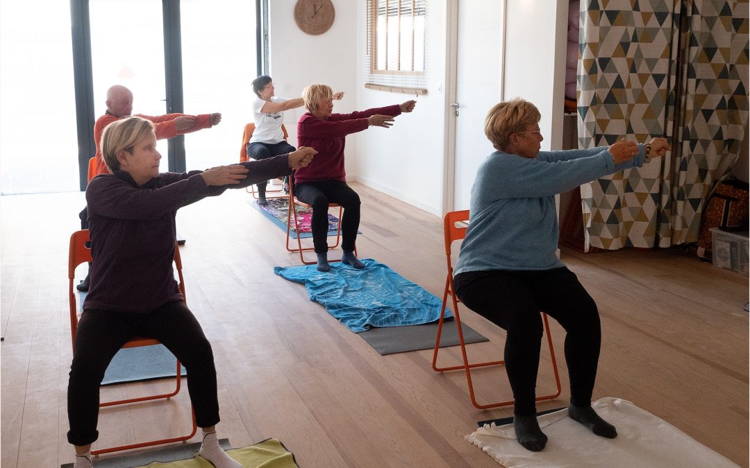Yoga Séniors sur chaise